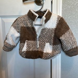 Little Bipsy 3-6 month quarter zip sweatshirt